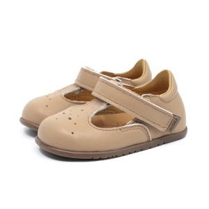 MRUGAŁA SOLE BAREFOOT 2125/6-02 CAPUCCINO (20-27) BALERINY DZIEWCZĘCE 