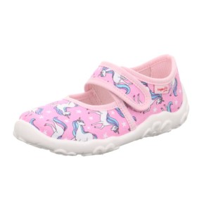 Superfit   kapcie na rzep jednorożec 1-800283-5540 Rosa (23-30)  Bonny 