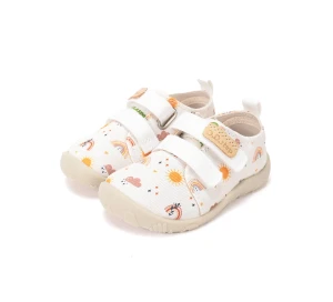 DDSTEP BAREFOOT C086-61515A  KAPCIE DZIECIĘCE (20-31) WHITE