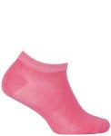 SKARPETKI DZIECIĘCE BAWEŁNIANE STOPKI SOFT COTTON CIEMNY RÓŻ