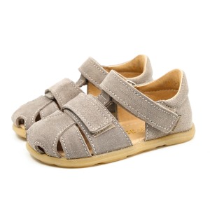 MRUGAŁA MIO BAREFOOT 1220/6-23 DESERT SANDAŁY DZIECIĘCE ZAKRYTE BEŻOWE (26-30)  