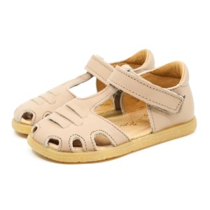 MRUGAŁA  BAREFOOT 1317/6-02 LOLA CAPPUCCINO SANDAŁY DZIECIĘCE KRYTE (31-35)