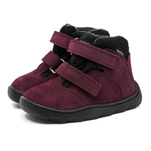 MRUGAŁA MADI BAREFOOT 6123/6-55 PLUM (20-25) TRZEWIKI PRZEJŚCIOWE Z MEMBRANĄ 