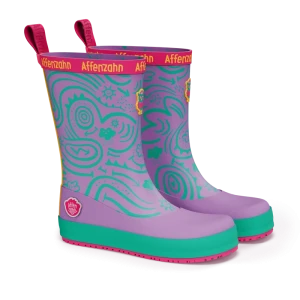 AFFENZAHN BAREFOOT KALOSZE DZIEWCZĘCE (23-35) VEGAN PLASHY - OWL
