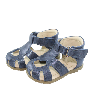 Emel sandałki sandały dziecięce kryte Roczki E2183A granatowe