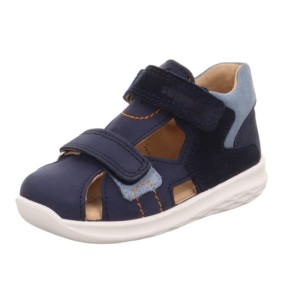 Superfit 1-000395-8000  sandały z zakrytym palcem  Bumblebee granatowe