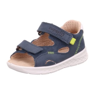Superfit 1-000510-8010 sandały dziecięce Lagoon blau/grun
