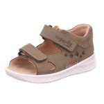Superfit 1-000514-7000 sandały dziecięce, sportowe Lagoon khaki
