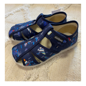 Ciciban 440 kapcie z wkładką profilowaną na rzep  (21-30) Sail