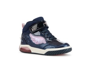 GEOX Świecące trzewiki skrzydła navy 