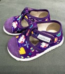 Ciciban 433 kapcie z wkładką profilowaną na rzep  (18-35)  only kotek