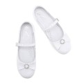 EMEL e2612e-3 balerinki,baleriny białe, komunia, komunijne 4.jpg