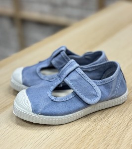 Cienta 77777-116 Air Blue hiszpańskie, pachnące tenisówki na rzepy 