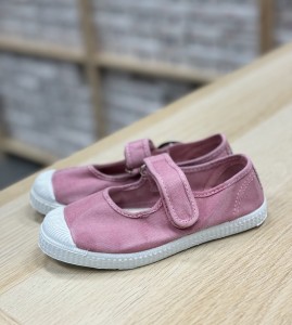 Cienta 76777-42 Rosa hiszpańskie, pachnące tenisówki na rzepy