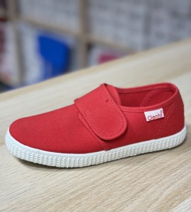 Cienta 58000-02 Rojo tenisówki hiszpańskie, trampki pachnące czerwone 