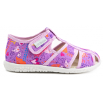 Ciciban 440 kapcie z wkładką profilowaną  na rzep  (21-30)  Cassy 