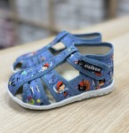 Ciciban 440 Summer  kapcie z wkładką profilowaną na rzep  (21-35)   