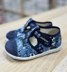 Ciciban 433 Poker kapcie z profilowaną wkładką na rzep chłopięce (18-35) 