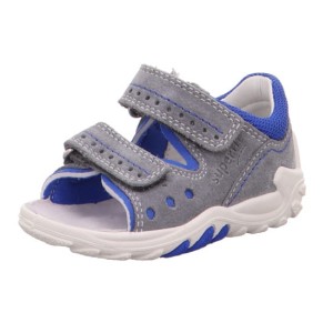 Superfit 0-600030-2500 Flow sandały sportowe dziecięce szare (18-26)