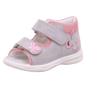 Superfit 1-000069-2500 Polly sandały dziecięce szare (21-26)    
