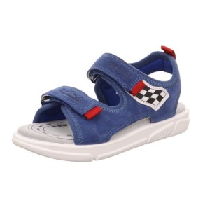 Superfit 1-000694-8010 Pixie sandały chłopięce niebieskie (25-30)  