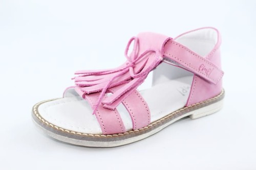 EMEL-SANDAŁY-DZIECIĘCE-RÓŻOWE-FRĘDZELKI-E2618-5