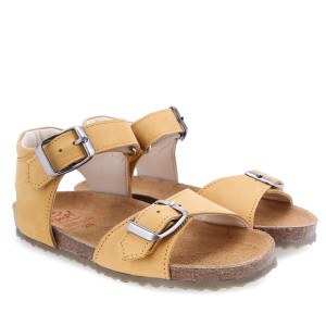 Emel Santorini E2714-9  sandały dziecięce fusbet  żółte