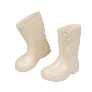 Kalosze Poprosze SOFT KROPKI - KREMOWY