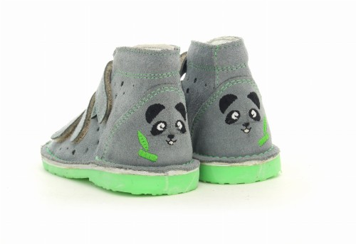 DANIELKI-DZIECIĘCE-SANDAŁY-PROFILAKTYCZNE-PANDA-SZARY-T135L