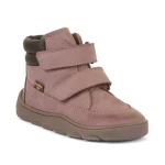 FRODDO G2110150-5 OCIEPLANE, WODOODPORNE TRZEWIKI ZERU BAREFOOT (25-35)  DARK PINK