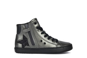 GEOX DZIEWCZĘCE SNEAKERSY DK GREY