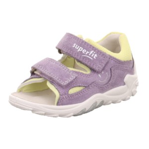 Superfit Flow 1-000034-8510 sandały sportowe dziewczęce fioletowe (24-26)  