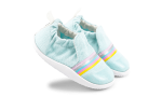 Bobux Xplorer Scamp Aqua + Silver Rainbow 501709, buty do nauki chodzenia