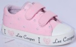 LEE COOPER  różowe dziewczęce trampki (23-28)