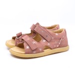 MRUGAŁA  FLO 1305/5-44 ROSA STARS sandały dziecięce (31-35)  