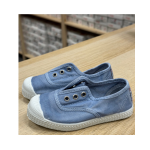 Cienta 70777-116 Air Blue przecierane hiszpańskie, pachnące trampki na gumkę  