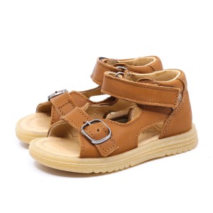 MRUGAŁA ROMA 1104/5-30 NATURAL SANDAŁY DZIECIĘCE (21-25)  