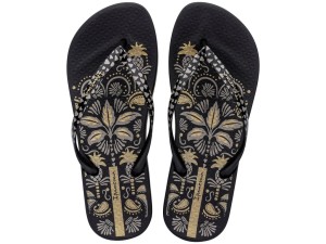 Ipanema 83650 japonki damskie (37-42) czarno-złote