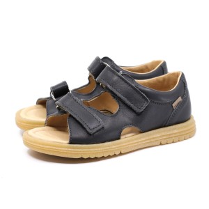 MRUGAŁA  HUGO 1306/5-80 GREY LICO sandały dziecięce (31-35)  