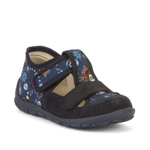 Froddo G1700412-1 kapcie z wkładką profilowaną na dwa rzepy  (22-30)  Blue
