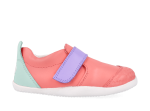 Bobux Xplorer Go Ocean Coral + Meta Mauve 501042, buty do nauki chodzenia  