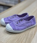 Cienta 70777-199 Lilas przecierane hiszpańskie, pachnące trampki na gumkę fioletowe