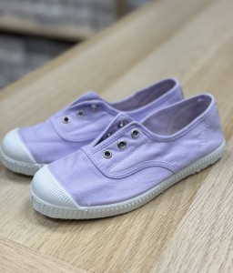 Cienta 70997-13 Lila hiszpańskie, pachnące trampki z gumką fioletowe 