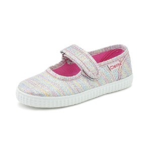 Cienta 56083-96 Multicolor baleriny hiszpańskie, trampki pachnące, brokatowe   