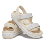 CROCS 209424-0HP SANDAŁY DZIECIĘCE BEŻOWE, CROCBAND
