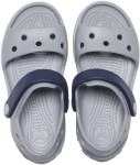 CROCS 12856-01U SANDAŁY DZIECIĘCE SZARE CROCBAND
