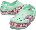 Klapki-Crocs-Classic-Clog-Zielone-Jednorożce-206270-3TI