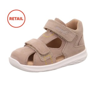 Superfit  1-000395-4000 sandały z zakrytym palcem  Bumblebee beżowe (24-28)