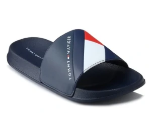 Tommy Hilfiger klapki plaża, basen (30-40) granatowe