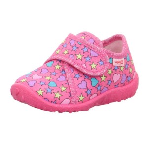 Superfit   kapcie na rzep (18-26)  Spotty różowe 